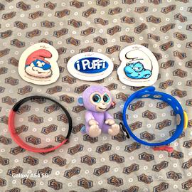 braccialetti per bambini,puffi,calamite  animali 