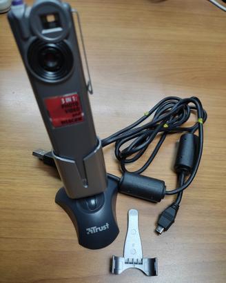 Fotocamera vintage trust 3 in 1