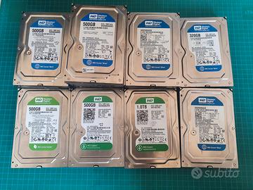 HDD - Dischi fissi - 500GB 320GB - WD Seagate