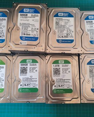 HDD - Dischi fissi - 500GB 320GB - WD Seagate