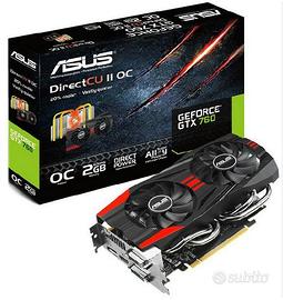 Scheda Video ASUS GTX 760 2GB 256Bit GDDR5 Geforce