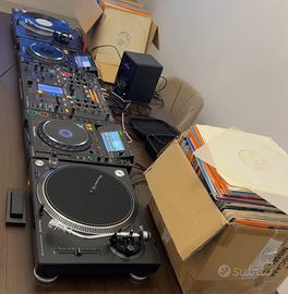 Djm 2000 nxs + 2 cdj 2000 + 2 plx 500 + 300 vinili
