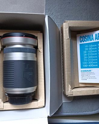 Obiettivo Cosina AF 28-300mm f4-6.3 attacco Nikon