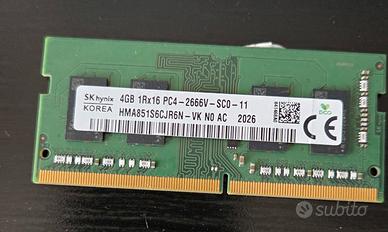 Sodimm DDR4 4GB 2666