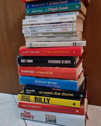 Scatola di libri misti in blocco