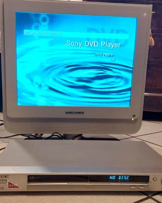 Monitor e lettore DVD 