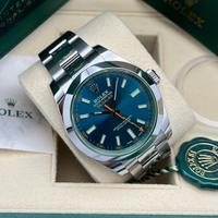 🔵ROLEX MILGAUSS BLUE DIAL - REF. 116400GV (2021)
