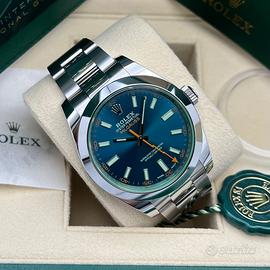 🔵ROLEX MILGAUSS BLUE DIAL - REF. 116400GV (2021)