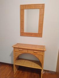 Toeletta con specchio 