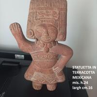 Statatuetta in terracotta