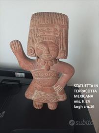 Statatuetta in terracotta