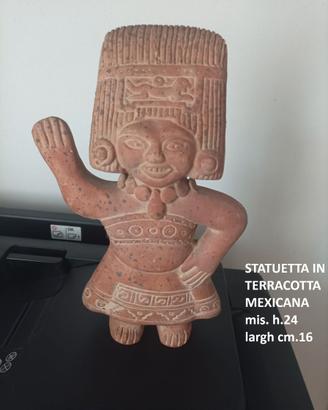 Statatuetta in terracotta