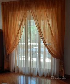 Tenda in organza per interni