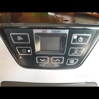 Stufa Zibro a liquido, con display digitale.