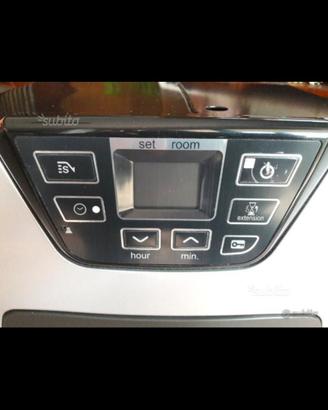 Stufa Zibro a liquido, con display digitale.