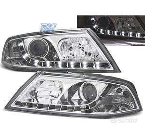 FARI SKODA OCTAVIA 2 04-08 XENON LUCE DIURNA LED C