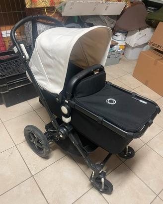 Bugaboo camaleon 3 nero con capottina beige