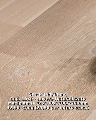 Parquet Tavola Grande Prefinito Incastro Click