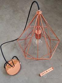 Lampadario design geometrico