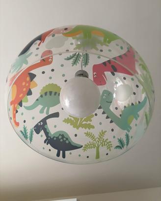 Kartell lampadario bambini dinosauro