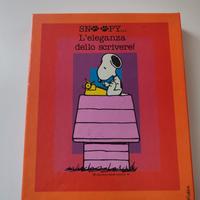 carta da lettera Snoopy