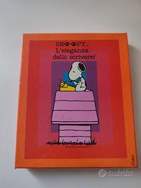 carta da lettera Snoopy