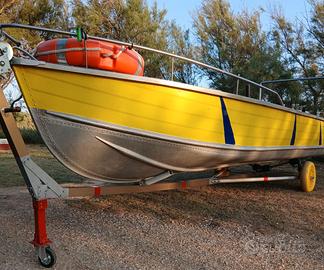CANADIAN ITALMARINE + MOTORE EVINRUDE 15 CV