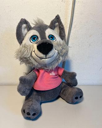 Trudi Lupo Wolfie Peluche con Maglietta 14x30x22cm