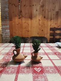 piccole anfore di terra cotta 