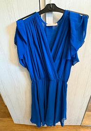 Abito blu donna Rinascimento