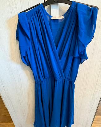 Abito blu donna Rinascimento