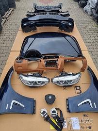 Radiatori anteriori completi fari cofano bianco da