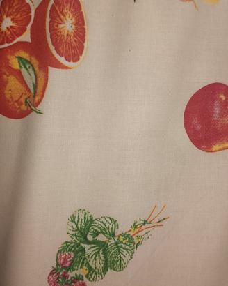 tessuto arance e fragole 