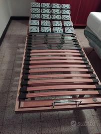 Rete con doghe regolabili