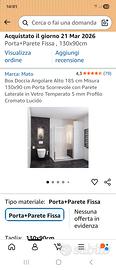 box doccia 130x90