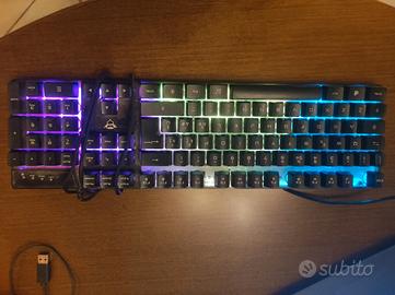 mouse e tastiera gaming 