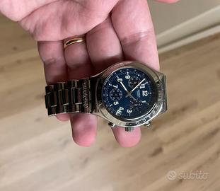 Orologio Swatch Irony Chrono Acciaio !