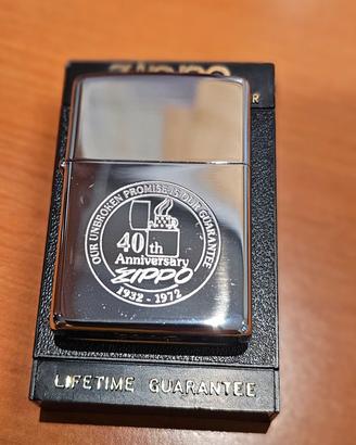 Accendino Zippo edizione speciale 40 anni