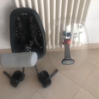 Seggiolino bici thule yepp mini con parabrezza