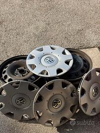 Cerchi ferro originali Volkswagen 16”  Set 4 pezzi