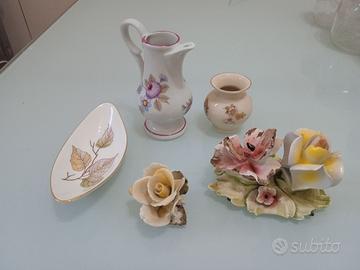Lotto Vintage Oggetti in Ceramica
