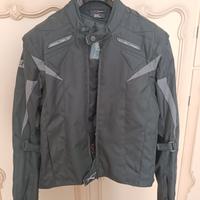 Giubbotto moto con protezioni 