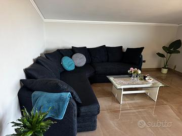 Divano angolare grande 5 posti