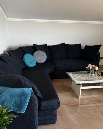 Divano angolare grande 5 posti