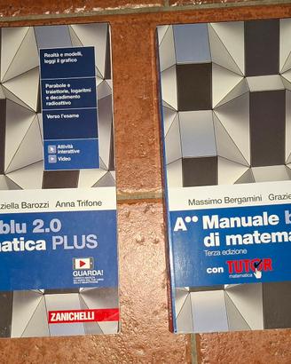 2 Volumi A Manuale blu 2.0 di matematica 