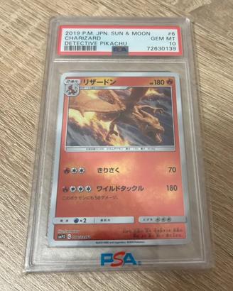 Pokemon charIzard psa10