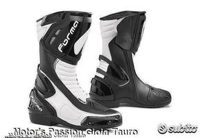 FORMA Stivali Moto Racing Freccia - Bianchi