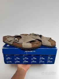 Birkenstock Tulum Suede Taupe 39