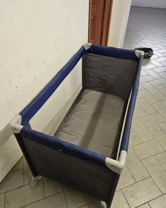 Lettino pieghevole bimbo, max 4 anni