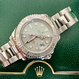 Rolex Yacht Master acciaio platino FULL